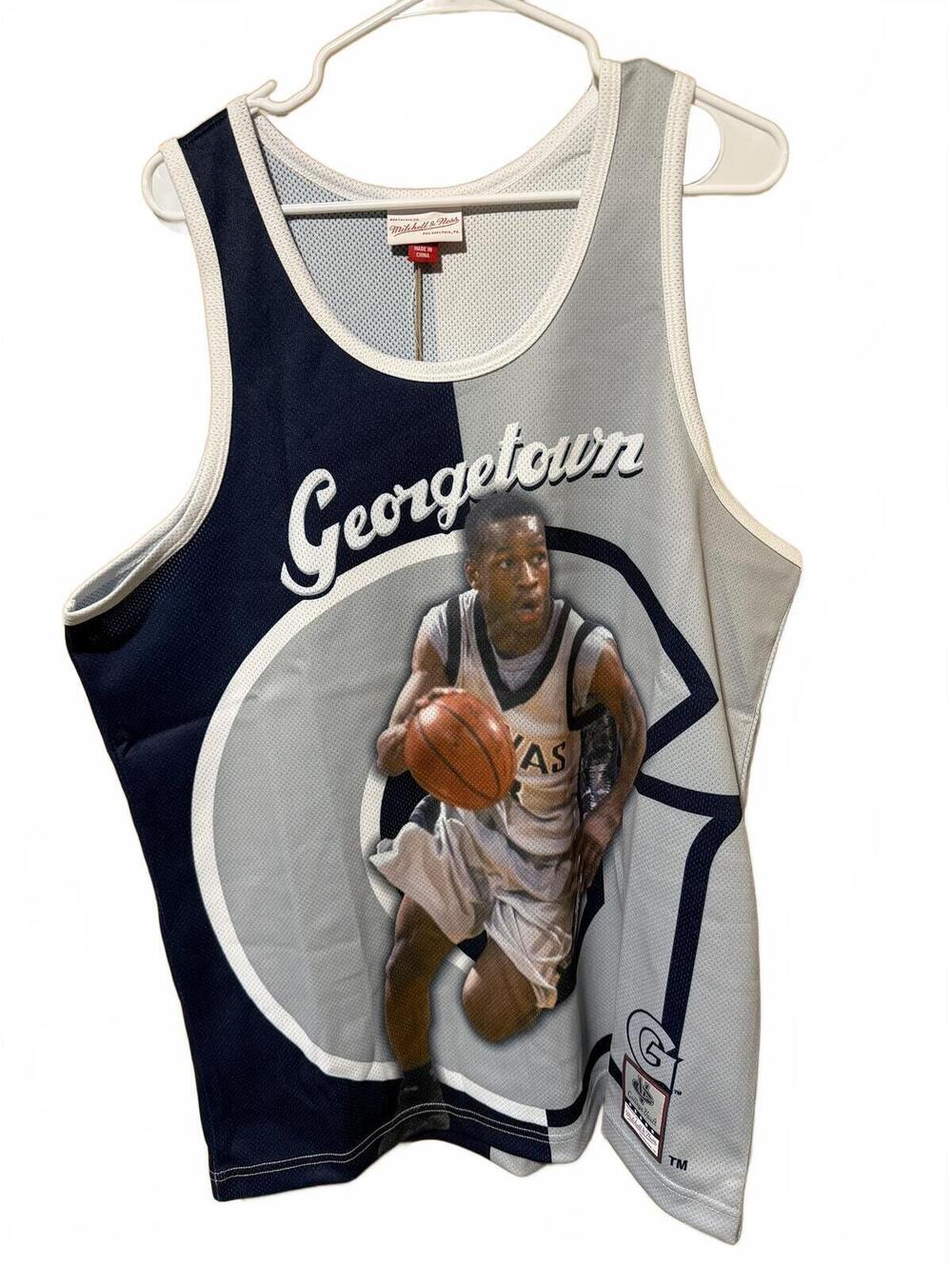 Mitchell & Ness Georgetown Basketball Tank Top Jersey
